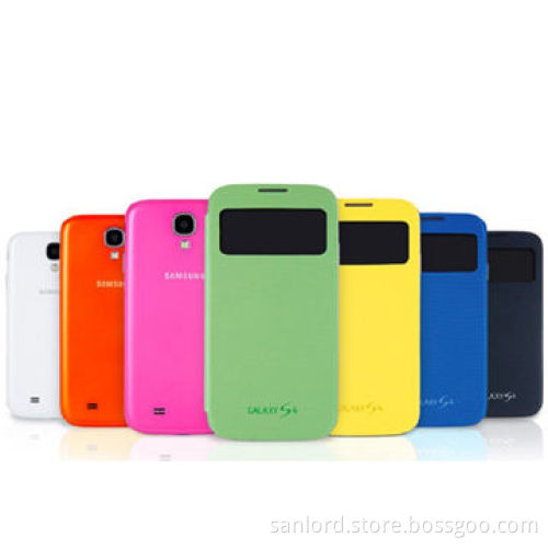 Original S View Cover for Galaxy S4, PU Leather Material